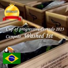 ブラジル:21回 Cup of Progressive Cerrado WASHED部門優勝　ドナネネン農園